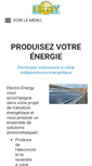 Mobile Screenshot of electroenergy.fr